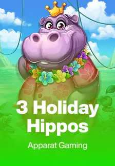 3 Holiday Hippos